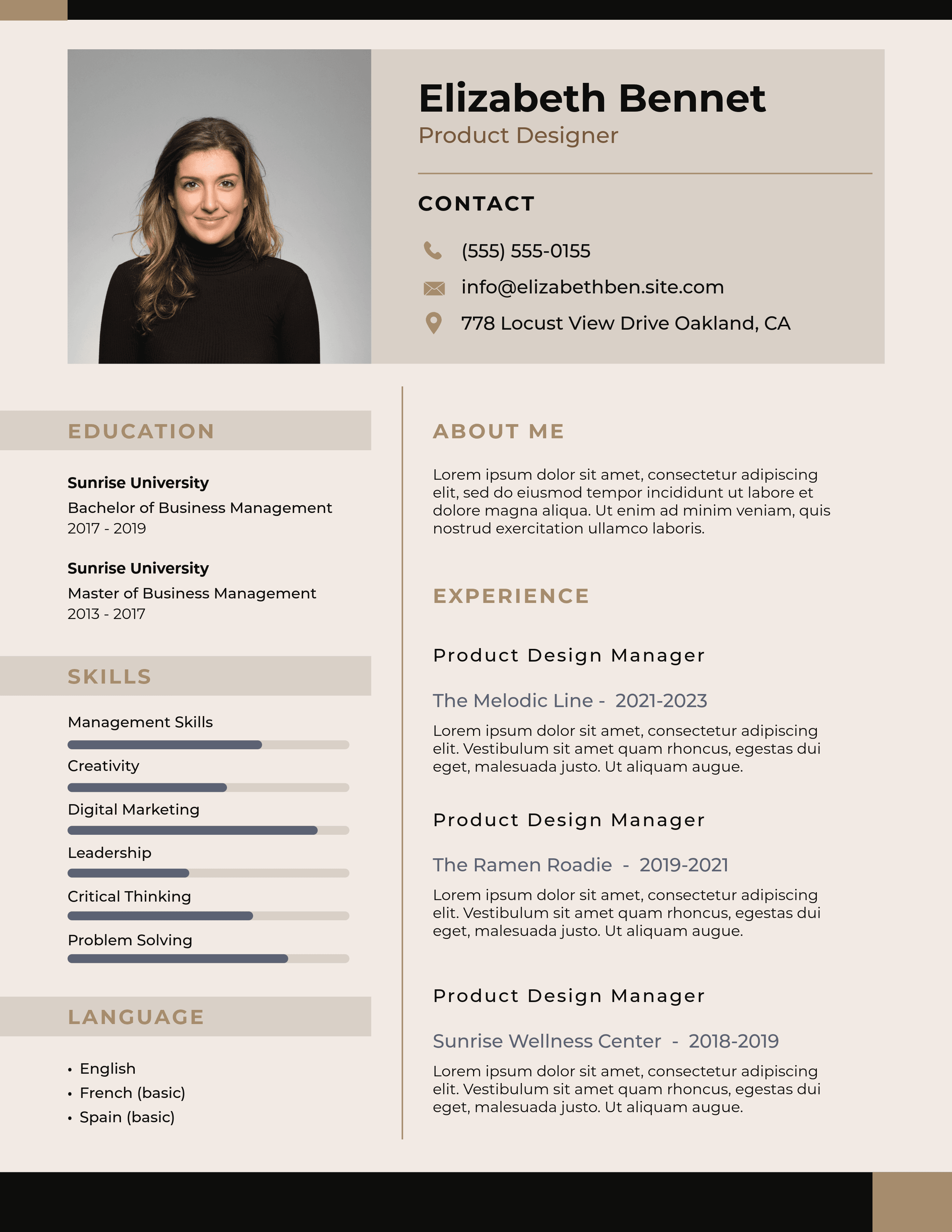Collection of fancy resume templates that fail ATS applicant tracking systems